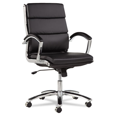 Alera&reg; Neratoli Mid-Back Slim Profile Chair