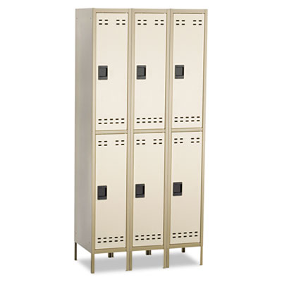 Safco&reg; Double-Tier Lockers