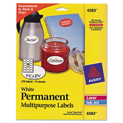 Avery&reg; Oval Multi-Use Labels