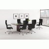 basyx&reg; BL Laminate Series Rectangle Conference Table with Slab Base