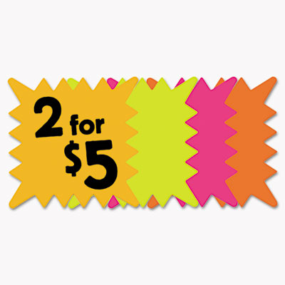 COSCO Die Cut Paper Signs