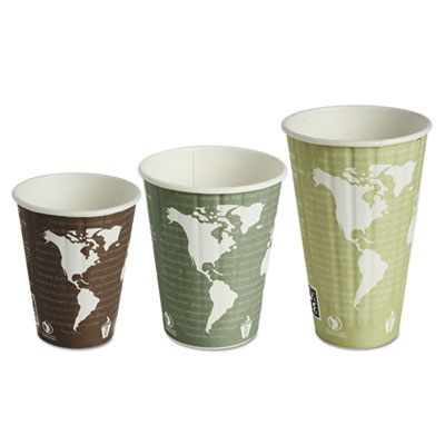 Eco-Products® World Art™ Insulated Hot Cups Eco-Products® World Art™ Insulated Hot Cups