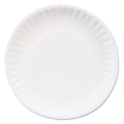 Dixie Basic&trade; Clay Coated Paper Plates