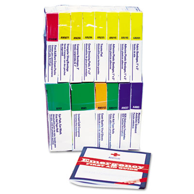 First Aid Only™ ANSI Compliant First Aid Kit Refill for 16 Unit First Aid Kit First Aid Only™ ANSI Compliant First Aid Kit Refill for 16 Unit First Aid Kit