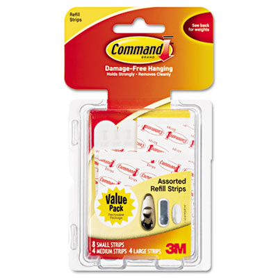 Command&trade; Assorted Refill Strips