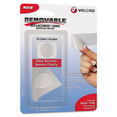 Velcro&reg; Removable Light Duty Hook &amp; Loop Fasteners