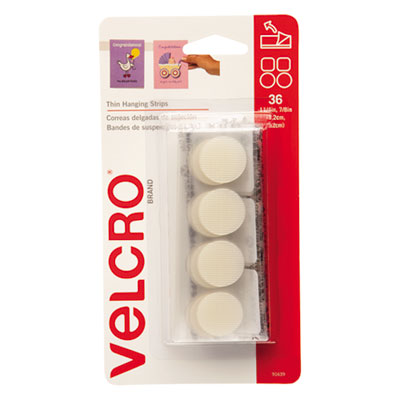 Velcro&reg; Removable Light Duty Hook &amp; Loop Fasteners