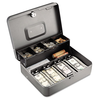 SteelMaster&reg; Tiered Cash Box with Bill Weights