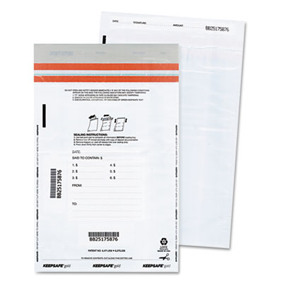 Quality Park&trade; Tamper-Evident Deposit Bags