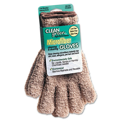 Master Caster&reg; CleanGreen&trade; Microfiber Dusting Gloves