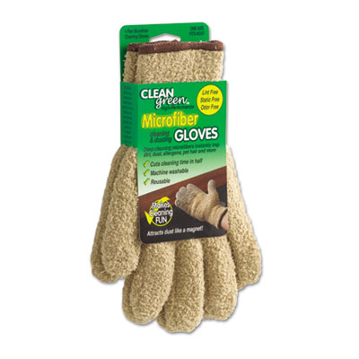 Master Caster&reg; CleanGreen&trade; Microfiber Dusting Gloves