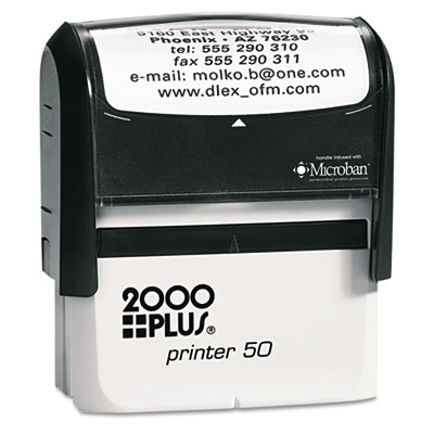 2000 PLUS&reg; Self-Inking Custom Stamp