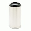 Rubbermaid&reg; Commercial European &amp; Metallic Series Receptacle with Drop-In Dome Top