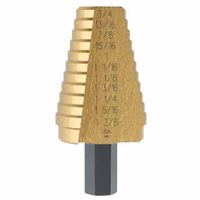Irwin Unibit® Titanium Fractional Hole Enlarging Irwin Unibit® Titanium Fractional Hole Enlarging