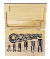 Irwin Hanson® 12-pc Hexagon Re-threading Die Sets Irwin Hanson® 12-pc Hexagon Re-threading Die Sets