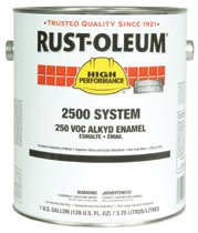 Rust-Oleum&reg; High Performance 2500 System 250 VOC DTM Alkyd Enamels