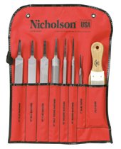 Nicholson&reg; 8-Pc Machinist File Sets