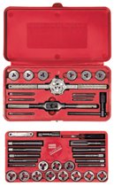 Irwin Hanson® 39-pc Machine Screw / Fractional Tap & Solid Round Die Sets Irwin Hanson® 39-pc Machine Screw / Fractional Tap & Solid Round Die Sets
