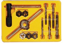 Irwin Hanson&reg; 12-pc Machine Screw / Fractional Tap &amp; Hex Die Sets