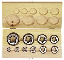 Irwin Hanson® 10-pc Hexagon Re-threading Die Sets Irwin Hanson® 10-pc Hexagon Re-threading Die Sets