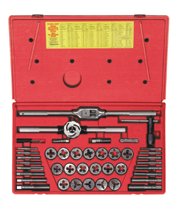 Irwin Hanson® 41-pc Fractional Tap & Adjustable / Solid Round Die Sets Irwin Hanson® 41-pc Fractional Tap & Adjustable / Solid Round Die Sets