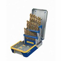 Irwin&reg; 29-pc Titanium Metal Index Drill Bit Sets