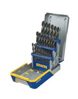 Irwin&reg; 29-pc Black and Gold Metal Index Drill Bit Sets