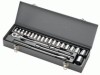 Armstrong Tools 23 Piece 1/2&quot; Dr. Metric Socket Sets