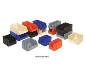 STACKABLE SHELF BINS