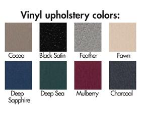ROUND STOOLS - VINYL SEAT