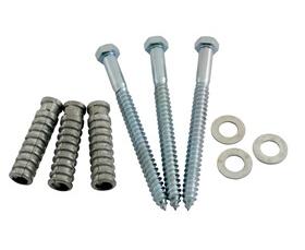 HARDWARE KITS FOR CAR STOPS