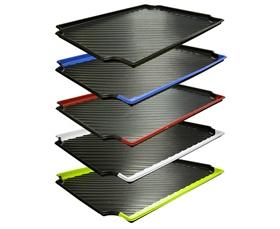CONTAINMENT TRAYS FOR DURA-SHELF&reg; PLASTIC BULK SHELVING