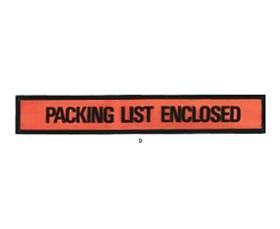 PACKING LIST ENVELOPES