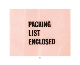 PACKING LIST ENVELOPES