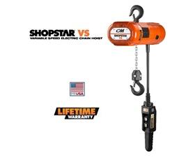 CM SHOPSTAR VS VARIABLE SPEED ELECTRIC CHAIN HOIST