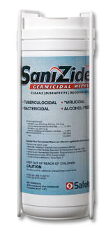 SaniZide Plus� Germicidal Wipe