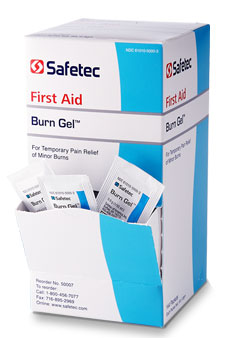 Safetec� Burn Gel� & Burn Spray�