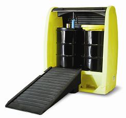 2-Drum Hardcover & Spillpallet