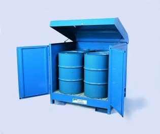 4 Drum Hazmat Locker