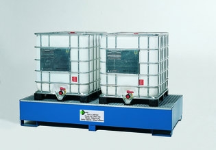 Double IBC Steel Tote