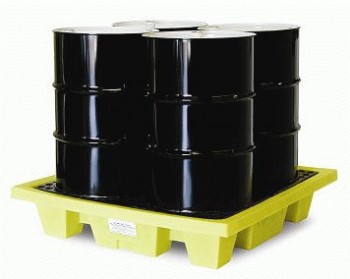 4-Drum Poly-Slim-Line � 6000 w/Drain